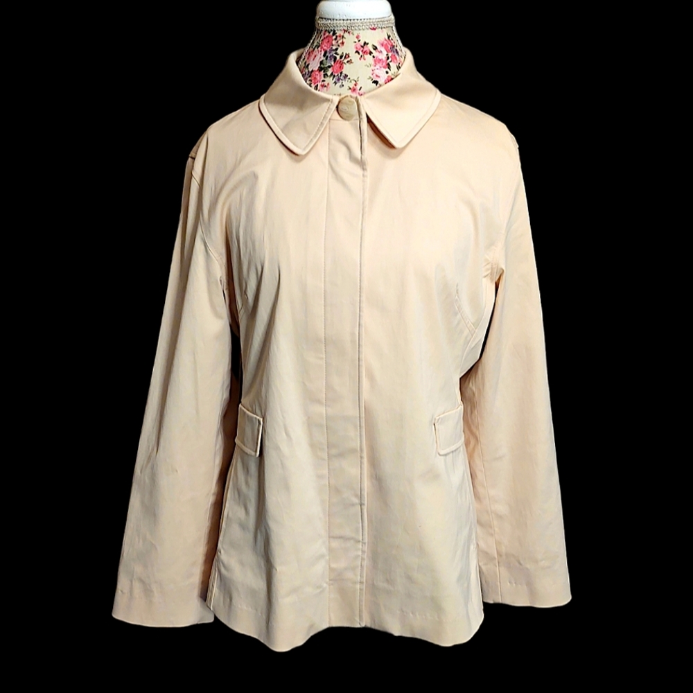 Weatherproof button up jacket